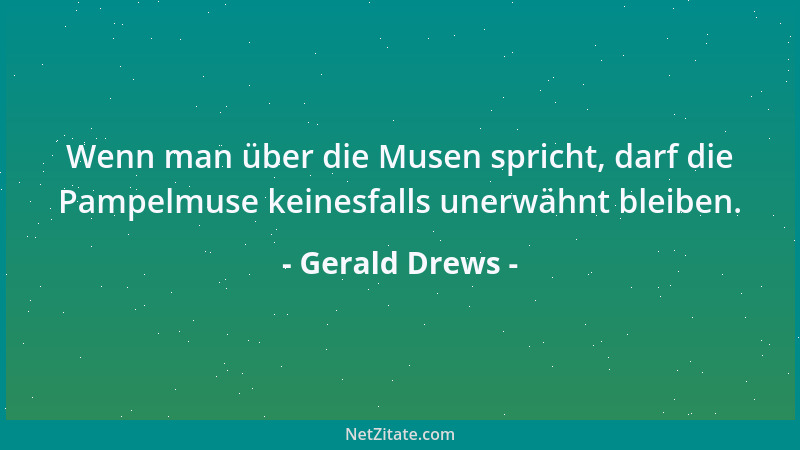 Gerald Drews - Ein Versandhaus für Kaviar nennt man: Störsender....