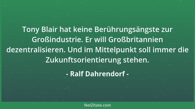 Ralf Dahrendorf - Wer jemals Handelsverträge abgeschlossen hat, weiß, dass es zwischen Ländern Handel gibt oder einen Hande...