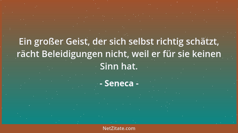Seneca - Keiner irrt nur für sich, sondern er ist auch Grund und Urheber von dem Irren anderer....
