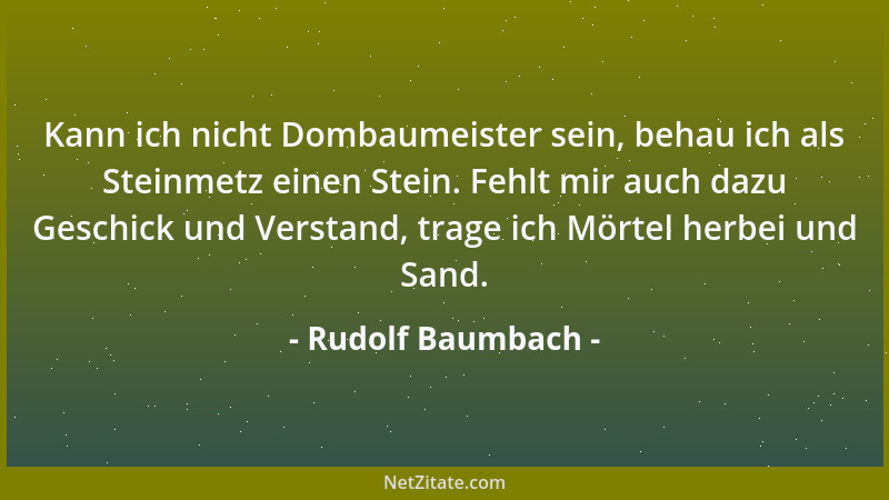 Rudolf Baumbach - Das Scheiden ist ein bitt 'res Kraut....