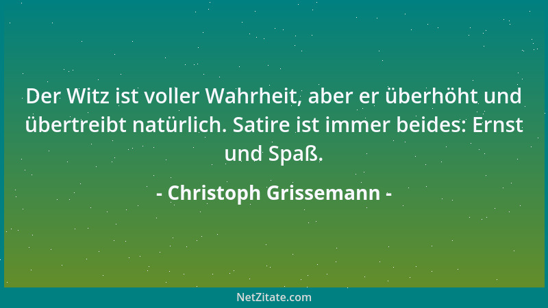 Christoph Grissemann - Paulchen Panther oder Tom und Jerry - das ist alles Müll. Es gibt für mich nur eine einzige gelungen...