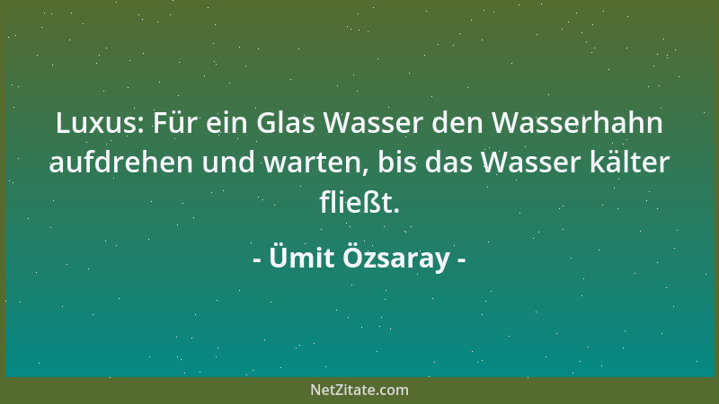 Ümit Özsaray - Der moderne Beichtstuhl ist die Couch des Psychiaters....