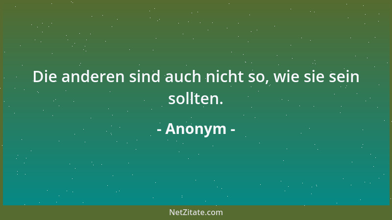 Anonym - Lieber eine heiße Adresse, als eine kalte Wohnung....