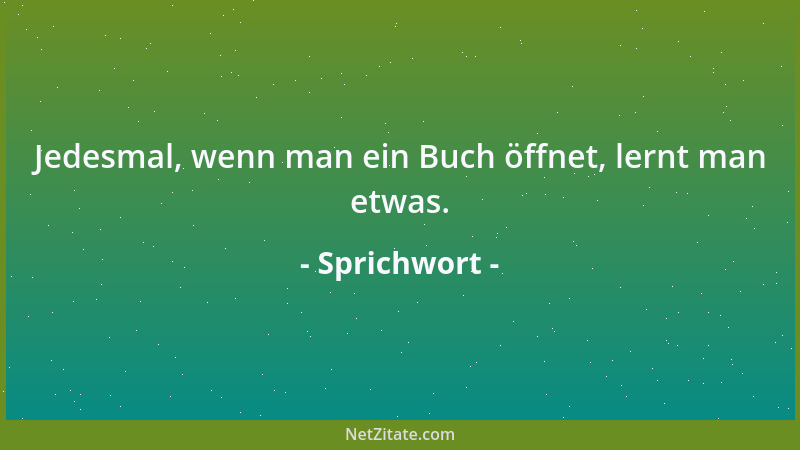 Sprichwort - Ein Pfennig klingt nicht....