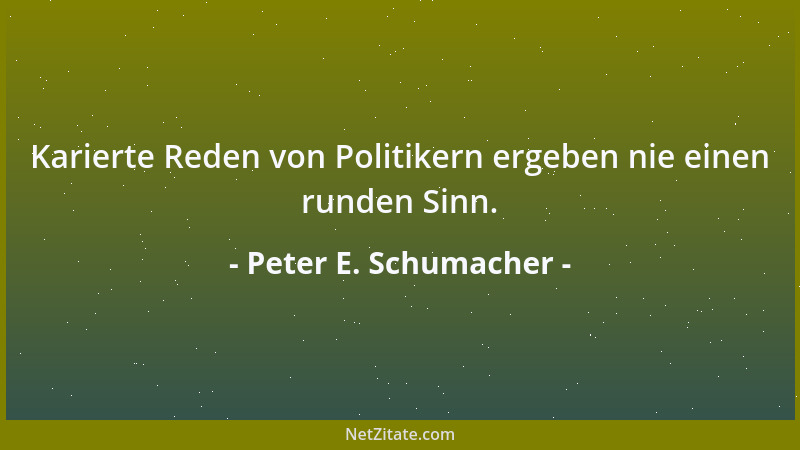 Peter E. Schumacher - Man kann so vieles mit Dienstanweisungen erreichen - nur kein Format....