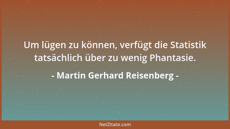 Martin Gerhard Reisenberg - Wunderglaube kommt oft am längsten ohne Beweis aus....