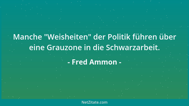 Fred Ammon - Du sollst nicht wollen, was du nicht kannst....