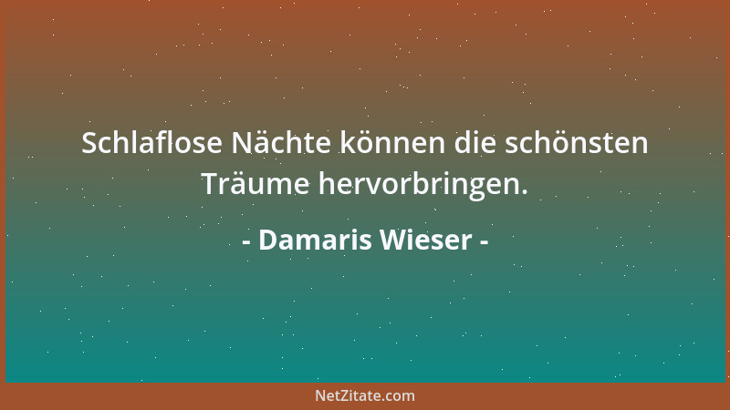 Damaris Wieser - Warum wurde uns die Gabe zum Fühlen geschenkt, wenn wir nur darauf bedacht sind, dieses Fühlen in anderen...