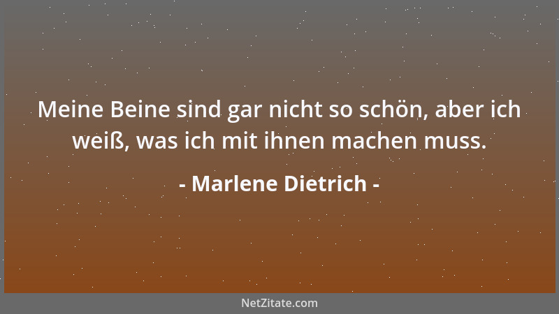 Marlene Dietrich - Für die Dimensionen des Faschismus gibt es keine Worte....