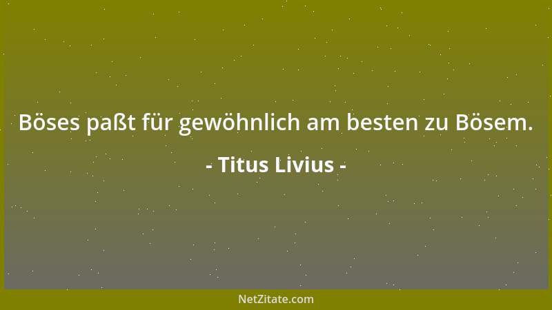 Titus Livius - Not lehrt beten....