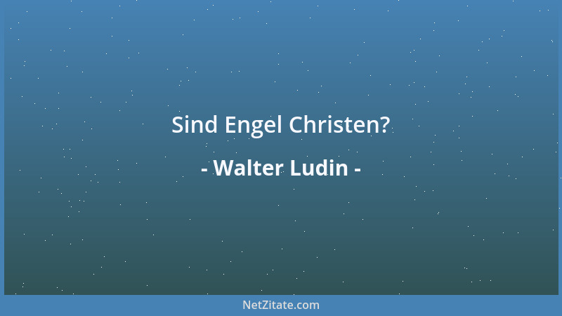 Walter Ludin - Kein Aphorismus ist so schlecht, dass ihn niemand gut fände....