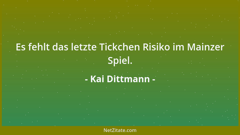 Kai Dittmann - Feulner - verweigert den Kopfball....