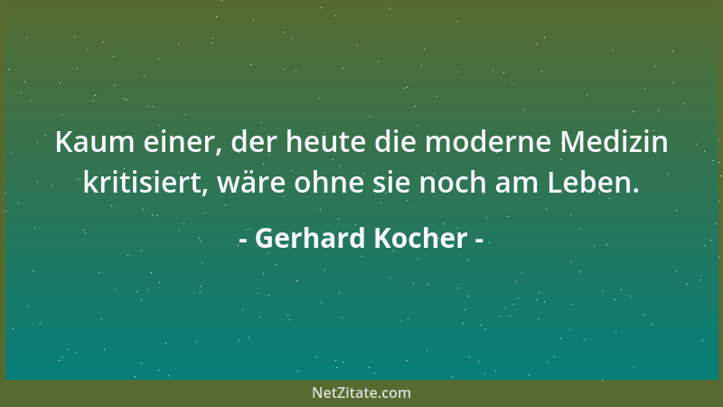 Gerhard Kocher - Die französische Übersetzung für  "Offene Drogenszene " heißt:  "Tour de France "....