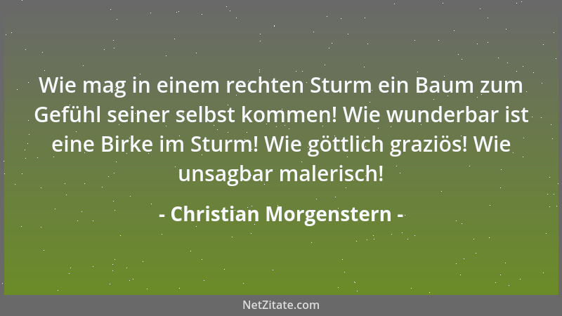 Christian Morgenstern - Als ein wesentliches Merkmal der Menschen möchte ich ihre ethische und ästhetische Anspruchslosigke...