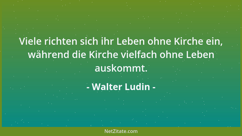 Walter Ludin - Warten bewirkt, daß die Zeit nicht zu rasch vergeht....