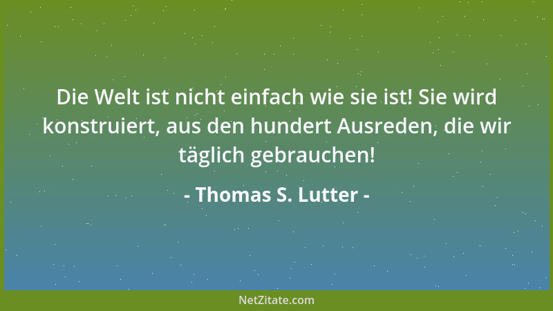 Thomas S. Lutter - Liebe ist immer der Ernstfall!...