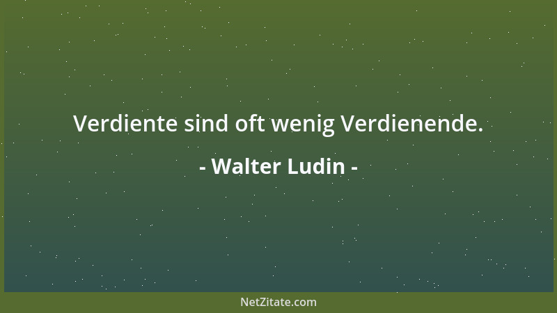 Walter Ludin - Umwege führen ans Ziel Irrwege in die Irre....