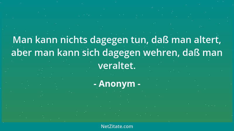 Anonym - Auch wer sich vor Leistung drückt, steht unter Leistungsdruck....