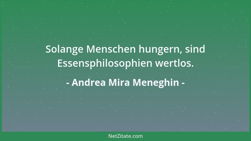 Andrea Mira Meneghin - An Silvester feiert oder beerdigt man seine Hoffnungen....