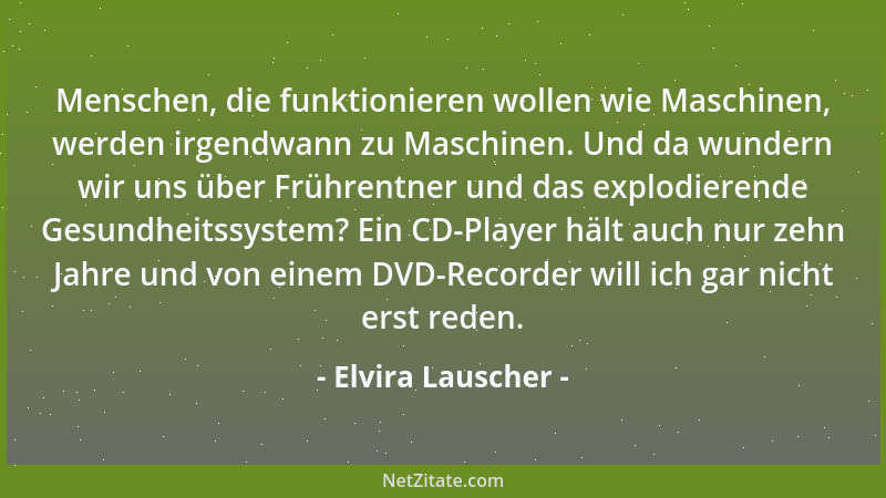 Elvira Lauscher - Eines verbindet alle Traumberufe: Kaum jemand kann davon leben. Doch es gibt ein paar wenige Prozent, die...