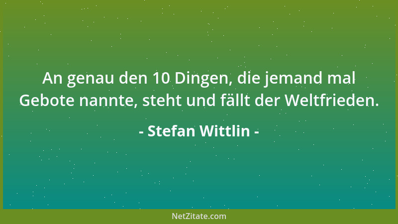 Stefan Wittlin - Trotz intensivstem Blochern will und will die schweizerische Politik nicht recht(s) glänzen......
