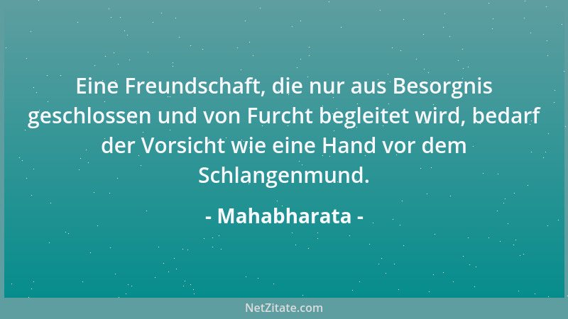 Mahabharata - Die Allertörichtsten im Leben und die Allerweisesten, diese haben leicht Erfolg, aber der zwischen beiden Ste...