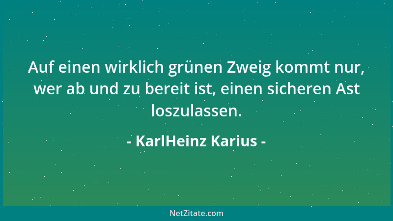 KarlHeinz Karius - Im Tierreich gibt es keinen Titel-Schwindel: Jeder Pfau muss sein eigenes Rad schlagen....