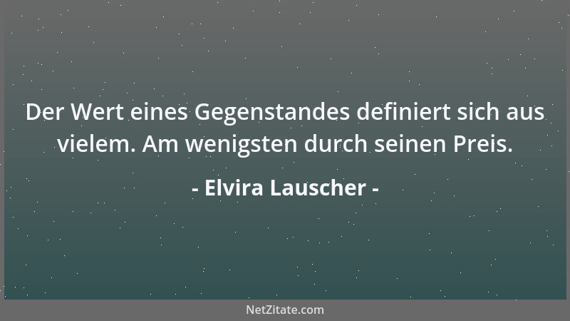 Elvira Lauscher - Ohne Dreck keine Sauberkeit....