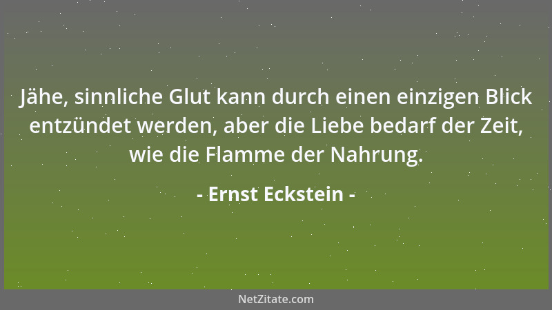 Ernst Eckstein - Wo noch Liebe ist, da kann alles wieder gut werden....