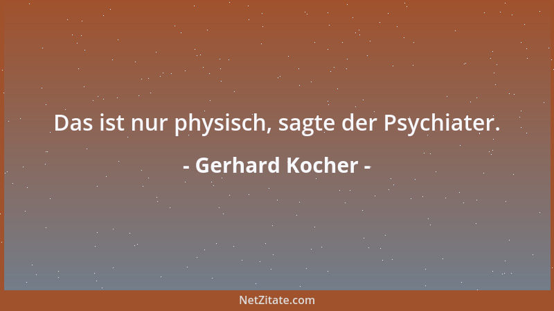Gerhard Kocher - Wenn die weißen Haie wenigstens die schwarzen Schafe fressen würden!...