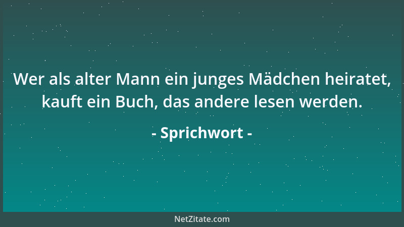 Sprichwort - Das böse Gerücht tötet den Mann....