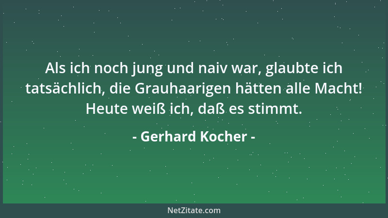 Gerhard Kocher - Ein Körper ist mehr als die Summe seiner Glieder....