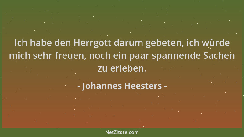 Johannes Heesters - Ich habe den Herrgott darum gebeten, ich würde mich sehr freuen, noch ein paar spannende Sachen zu erle...
