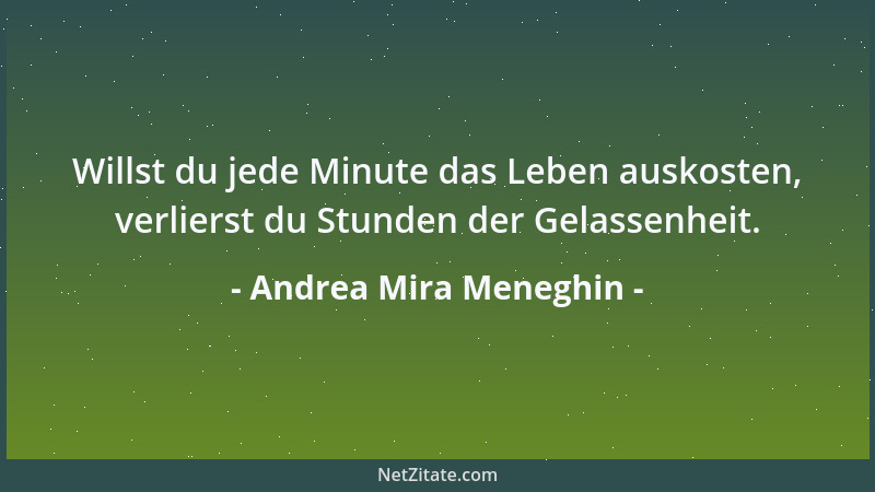 Andrea Mira Meneghin - Fair ist meistens anders, aber ein  "immerhin " ist schon viel....