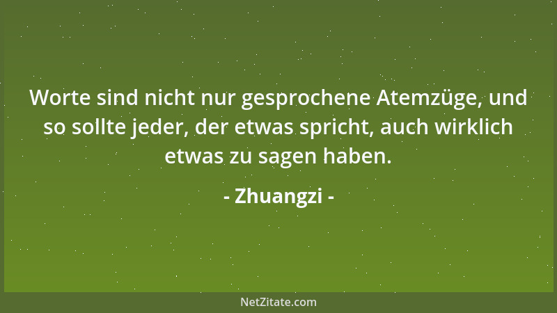 Zhuangzi - Ich weiß nicht, ob ich ein Mann bin, der träumt, ein Schmetterling zu sein, oder ob ich ein Schmetterling bin, d...