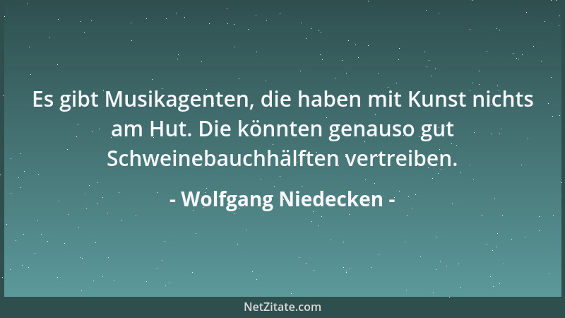 Wolfgang Niedecken - Wenn wir die Welt schon nicht zum Paradies machen können, sollten wir sie wenigstens nicht zur Hölle w...