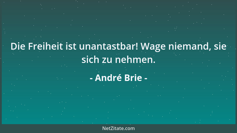 André Brie - Er hängte sogar den Mantel des Schweigens in den Wind....
