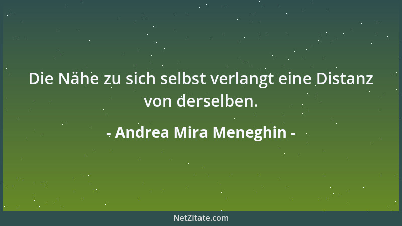 Andrea Mira Meneghin - Aktuell produzieren wir vor allem bleibende Schäden....
