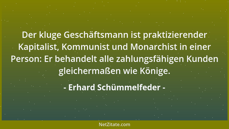 Erhard Schümmelfeder - Hoffnung ist die natürlichste Form des Glaubens....