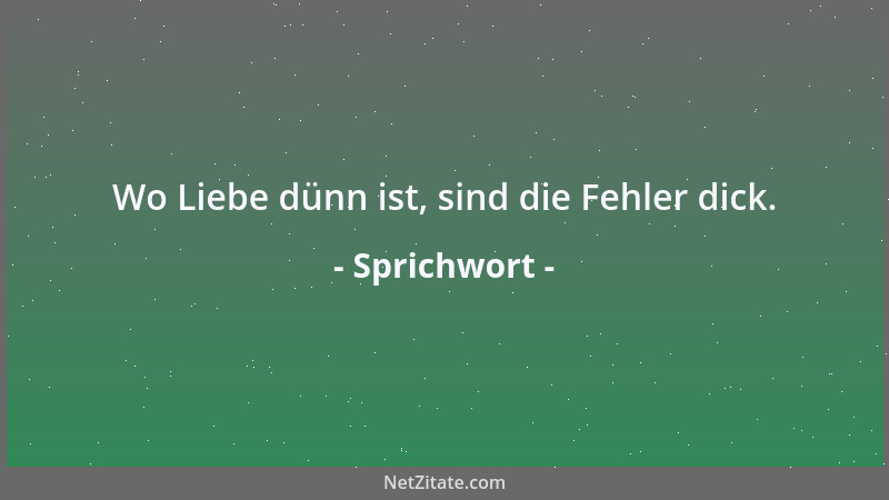 Sprichwort - Wo viele Worte, da wenig Taten....