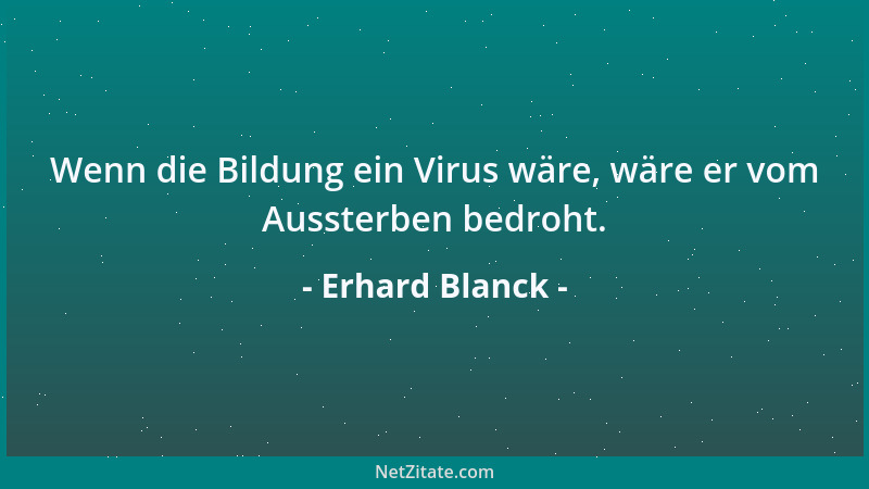 Erhard Blanck - Alte Schachteln braucht man nicht mehr zu falten. Sie haben schon genug....