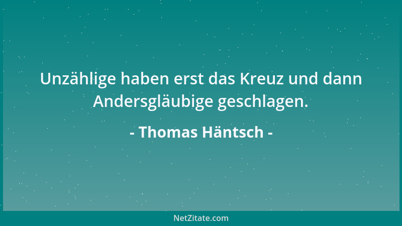 Thomas Häntsch - Ehen halten manchmal lang, aber oft nicht das, was man sich davon versprach....