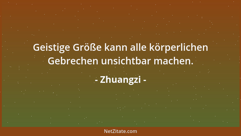 Zhuangzi - Der Name ist nur der Gast der Wirklichkeit....