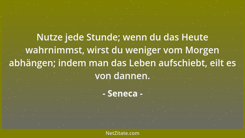 Seneca - Das Leben aber... wird von vielen schlimmeren Stürmen geschüttelt als irgendein Schiff. Hier kommt es nicht aufs R...