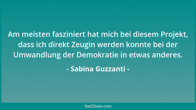 Sabina Guzzanti - Ich bin sicher, dass jedes Unbehagen, das durch den Film ausgelöst wird, sich in verschiedenster Art und...