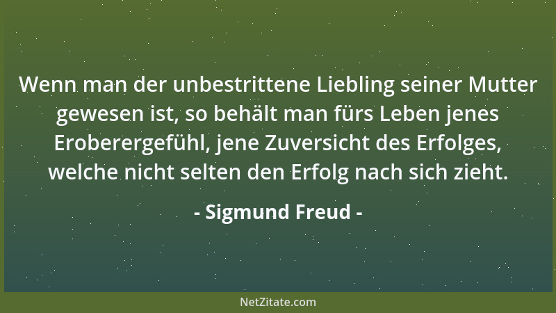Sigmund Freud - Das Ich strebt nach Lust, will der Unlust ausweichen....