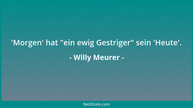 Willy Meurer - Ist Ihnen schon einmal aufgefallen, daß nur wir Deutschen ein Vaterland haben - alle anderen haben ein Mutte...