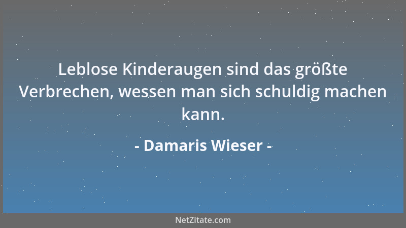 Damaris Wieser - Manchmal bezweifle ich, daß das Denken wirklich ein Vorteil ist....