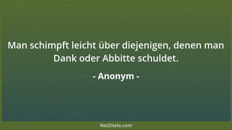 Anonym - In jeder Finsternis leuchtet ein Stern....