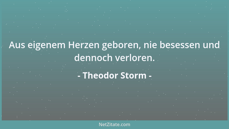 Theodor Storm - Weihnachten - Es war immer mein schönstes Fest....
